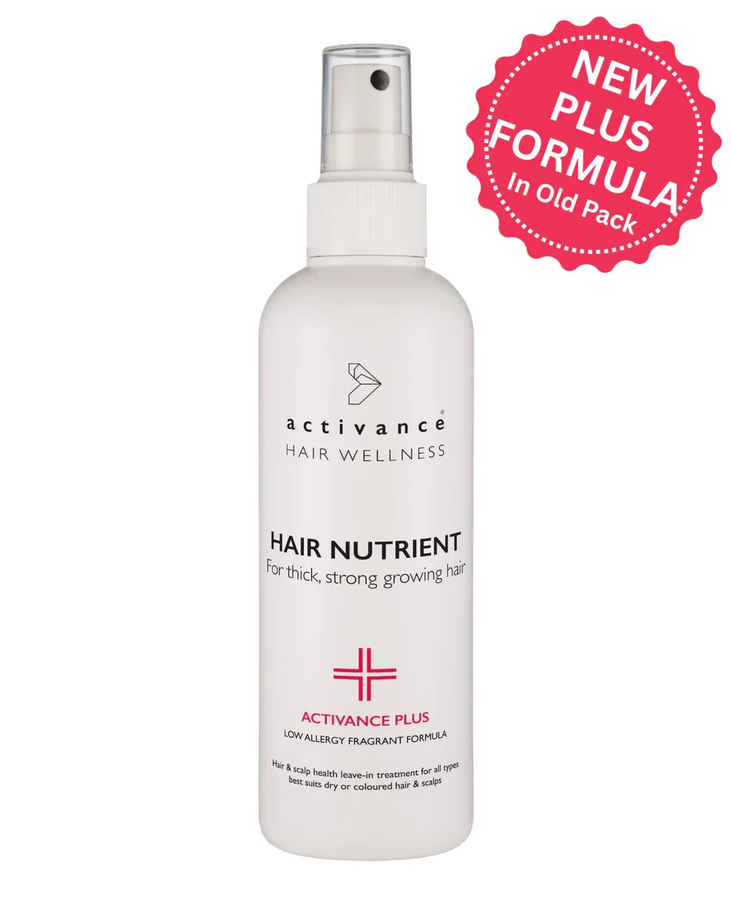 Plus Hair Growth Nutrient - NEW FORMULA, OLD PACKAGING
